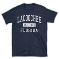 thumbnail image 1 of Lacoochee Florida Classic Established Men's Cotton T-Shirt, 1 of 1