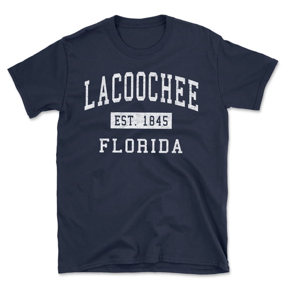 Lacoochee Florida Classic Established Men's Cotton T-Shirt
