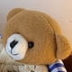 thumbnail image 5 of Organizador de escritorio y dormitorio para artículos esenciales para niños Adorable canasta de paja con forma de oso de dibujos animados, 5 of 7
