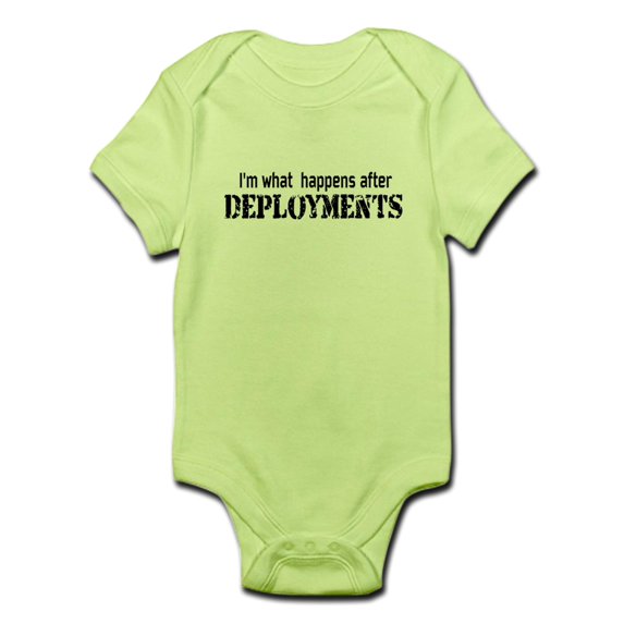 CafePress - After Deployments Infant Bodysuit - Baby Light Bodysuit