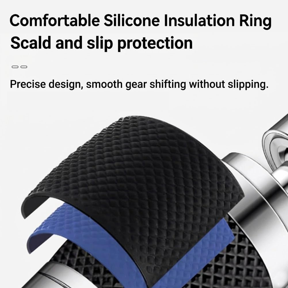 Splash Proof Booster Swivel Kitchen Filter Tap, 360° Degree Faucet Aerator with 3 Water Flow Modes, Universal Adapter Included, Easy Installation, Suitable