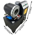 thumbnail image 2 of Hydraulic Hose Crimper Electric Hose Crimping Tube Press Shrinking Machine 220V 0.24-2.01 Inch Crimp Range, 2 of 10