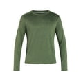 thumbnail image 5 of Athletic Works Men's and Big Men's ButterCore Soft Long Sleeve Tee Shirt, Sizes XS-5XL, 5 of 5
