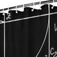 thumbnail image 3 of Math Equations Binary Code Blue Pattern Shower Curtain 72"x84" ,Bathroom Decorative Shower Curtains Set with 12 Hooks,Modern Waterproof Washable Shower Curtain, 3 of 6