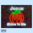 thumbnail image 5 of Handmadetneonsign Jesus Shine In Me Neon Sign, Pumpkin Wall Art, Autumn Thanksgiving Home Wall Decor 74069, 5 of 5
