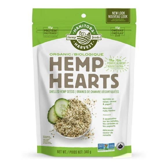 Manitoba Harvest Hemp Foods Hemp Hearts Organic 340G