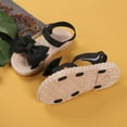 thumbnail image 3 of Baby Sandals Summer Baby Girls Solid Color Soft Sole Shoes, 3 of 6