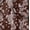 Brown, variant on Soimoi Pure Silk Black Fabric By the Yard - 42 Inch Wide - Leaves Paisley Botanical - Nature's Beauty Enhanced with Paisley Patterns and Leaves Printed Fabric