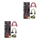 thumbnail image 4 of Methold Placa Exender PCI-E 1x a 6x, tarjeta USB 3,0, adaptador de placa base de ordenador portátil con indicador LED, equipo eléctrico Ranura roja + cable rojo 2piezas, 4 of 6