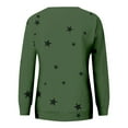 thumbnail image 4 of Bovemsi Womens Sweatshirts Dress Fall Fashion For Women 2025 Trendy Black Zip Up Printed Crew Neck Blouse Pullover Winter Fashion Clothes, 4 of 5