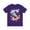 Team Purple, variant on Letter S Graphic Tee Unisex Jersey Short Sleeve Vintage Inspired Artwork