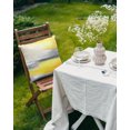 thumbnail image 5 of Waterproof Outdoor Throw Pillows with Inserts 18"x18" Set of 2, Yellow Gray Soft Decorative Pillowcases for Couch Bedroom, Contemporary Abstract Oil Painted Art Pillow Covers for Sofa Living Room, 5 of 8