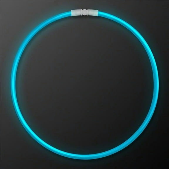 Glow Necklace Aqua Pack of 25