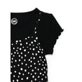 thumbnail image 2 of Wonder Nation Girls Cami Dress with Tee, Sizes 4-18 & Plus, 2 of 3