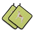 thumbnail image 1 of Carolines Treasures BB3805PTHD Porte-Pot à Damier Vert, 1 of 3