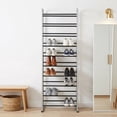 thumbnail image 5 of Mainstays 10-Tier Shoe Rack with Silver and Black Finish, Holds 30 Pairs, 5 of 13