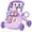 Purple, variant on JoyStone Baby Walker with Detachable Music Piano and Activity Toys, Sit-to-Stand Educational Push Walker for Infants 6-12 Months