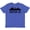 Retro Heather Royal, variant on Inktastic Denver Colorado City Skyline Youth T-Shirt