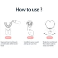 thumbnail image 2 of Youkk Kids Toothbrush Electric U Shaped Toothbrush with Cartoon Modeling Design for Kids Xmas Birthday Gift, 2 of 6