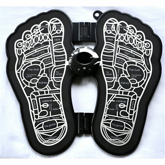 XIRQI Electric Foot Massager Mat,EMS Foot Massager,Muscle Relaxation Trainer Electrical Stimulation Training,Promoting Blood Circulation