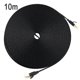 thumbnail image 1 of Cable de red tipo Cat7, oficina en casa, hotel, cable plano de Internet, cable Ethernet, tipo plano, negro, 10 metros Inevent EL4498-05, 1 of 7