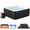 Square 6 Person, variant on 240 Gallon Inflatable Hot Tub 6 Person Square with Control Panel, Portable Outdoor AirJet Hot Tub Spa with 130 Bubble Jets, Filter, Insulated Tub Cover and Floor Protector, Temperature up to 104°F
