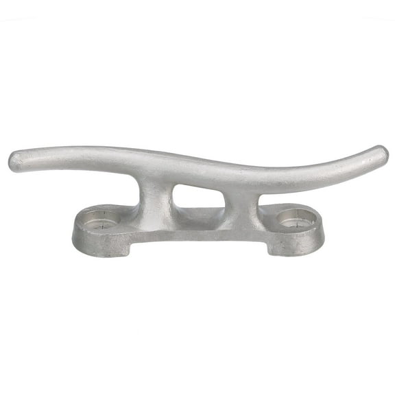 Seachoice Cast Aluminum “S” Dock Cleat, Corrosion Resistant Aluminum, 15 In.
