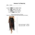 thumbnail image 2 of DYMADE Womens Summer Beach Bikini Sunscreen Breathable Sheer Lace Swim Dress Swimsuit Cover-ups, 2 of 5