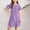 Style1-Purple girls dresses, variant on Maqroz Girls Ruffle Sleeve Dresses Summer Crewneck A Line Mini Dress Casual Shift Dress Beach Sundress with Pockets Spring Smocked Midi Dress 5-15 Years
