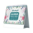 WLAGOOD Desk Calendar，Desktop Calendar 20242025 Full English Calendar