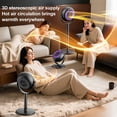 thumbnail image 3 of Winter Floor-Standing Warm Air Blower with Adjustable Telescopic Height, for Home, Office, Large Room Heating, 3 of 10