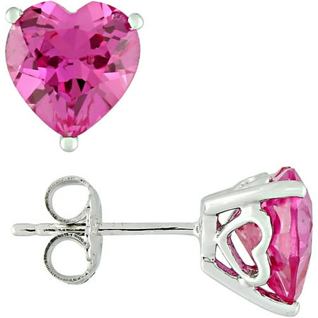 4-1/2 Carat T.g.w. Heart-shaped Pink Sap