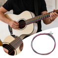 thumbnail image 2 of Cordes Acoustiques pour Résonance Tonal Riche et Durabilité Prolongée avec Revêtement de Couleur, 2 of 6
