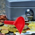 thumbnail image 2 of Miangastore 2Pcs Coin Counter Tool Coin Wrappers Funnel Plastic Coin Funnel Dollar Coin Funnel Change Counter Tool, 2 of 8
