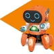 thumbnail image 3 of Juguetes Musicales Para Bebés, Robot De Baile Naranja, Robot Inteligente Giratorio, Juguete Eléctrico Multifuncional Con Reproductor De Música Y Luz Led Yuarrent FN003512-02, 3 of 6