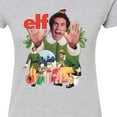 thumbnail image 3 of ELF - Christmas Merch Tee - Juniors Fitted Graphic T-Shirt, 3 of 5