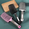 thumbnail image 5 of 2025 3 Pack Hair Brush Vented Curved Brush Detangling Brush Hair Detangler Brush Styling Brush, 5 of 5