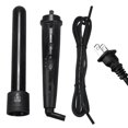 thumbnail image 4 of Curling Iron Set 3 In 1 Hair Curling Wand Set Interchangeable Ceramic Barrels With Free Heat Resistant Glove, 4 of 4