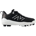 thumbnail image 2 of New Balance Youth 3000V7 Molded Baseball Cleats Black/White 2, 2 of 6
