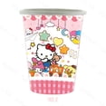 thumbnail image 3 of HelloKitty decoraciones para fiesta de cumpleaños de niña, plato de papel desechable, taza, servilleta, Pancarta, globo para niñas, suministros para fiesta de Baby Shower, 3 of 4
