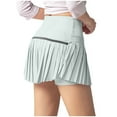 thumbnail image 4 of aidice Running Shorts for Women Skorts High Waisted Pleated Athletic Workout Tennis Skirts Shorts, 4 of 5