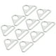 thumbnail image 5 of 10 piezas Hebilla ajustable 38 mm Material de aleación de zinc Multiusos Ligero Accesorios de equipaje portátiles Blanco, 5 of 10