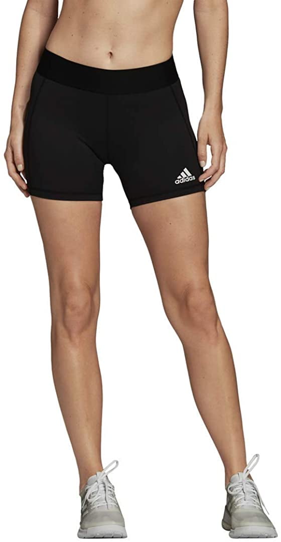 golf izquierda segundo adidas Womens Alphaskin Volleyball Shorts - Walmart.com
