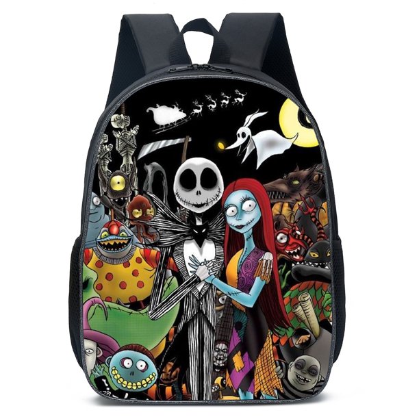 Mochila Pesadillas antes de Navidad Jack Skellington Sally