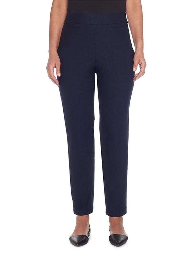 Alfred Dunner - Alfred Dunner Women's Petite Classics Allure Stretch ...