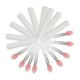 thumbnail image 3 of Lipstick Eyebrow Applicators, 10Pcs Portable Reusable Silicone Lipstick Brushes  For Lip Gloss For Eyebrow, 3 of 8