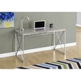 thumbnail image 2 of Scranton & Co 48" Metal Computer Desk in Dark Taupe, 2 of 4
