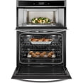 thumbnail image 3 of Whirlpool WOC75EC0HS 30 inch Stainless Convection Combination Wall Oven, 3 of 7