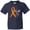 Navy, variant on Inktastic Faith over Fear Leukemia Awareness with Orange Ribbon Youth T-Shirt