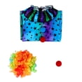 thumbnail image 4 of Cowsor Kids clown costume set Circus costume Boys and Girls Cosplay Costumes Quick Dress up for Clown, 4 of 7